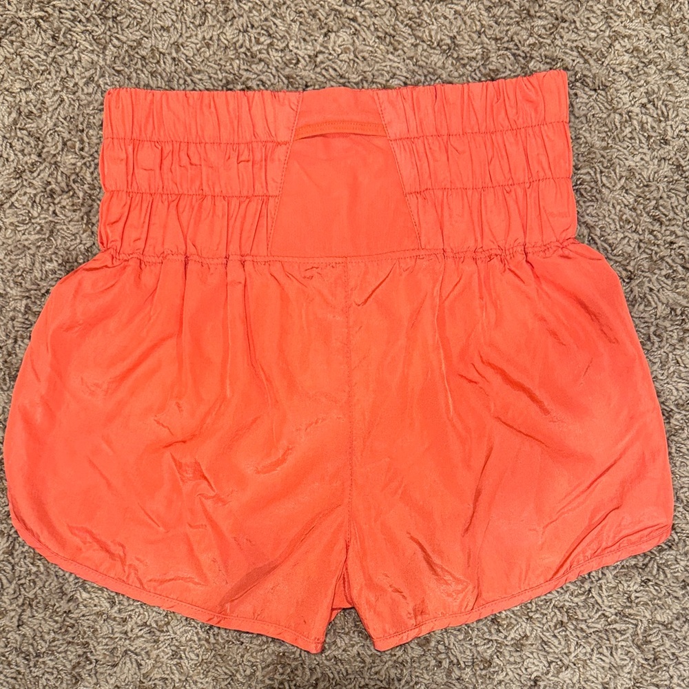 Free People Orange Shorts - Picture 3 of 4